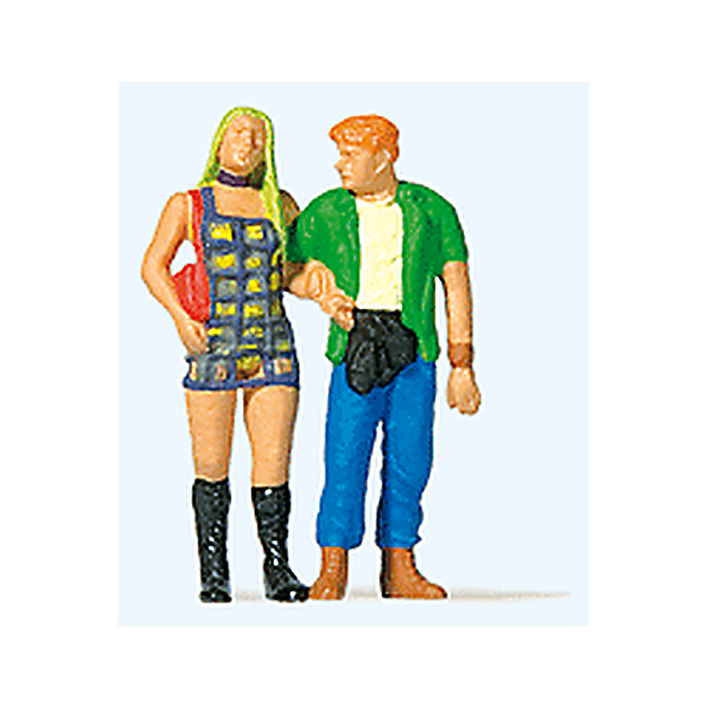 Preiser 28186 HO Scale Walking Couple