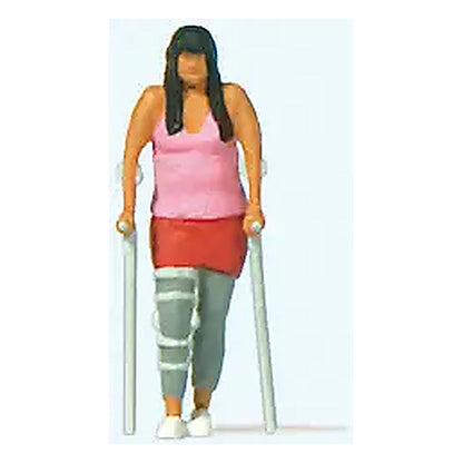 Preiser 28216 HO Scale Broken Leg - Individual Figure