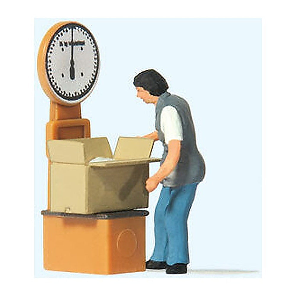 Preiser 28244 HO Scale Despatch - Parcel Handler Individual Figure
