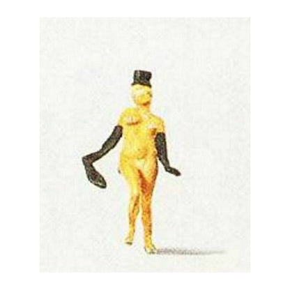 Preiser 29003 HO Scale Exotic Female Dancer with Top Hat