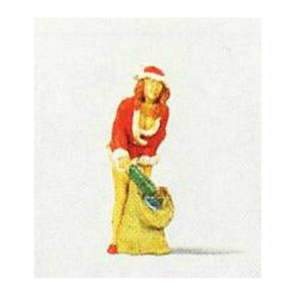 Preiser 29028 HO Scale Santa's Helper 2 With Sack of Gifts