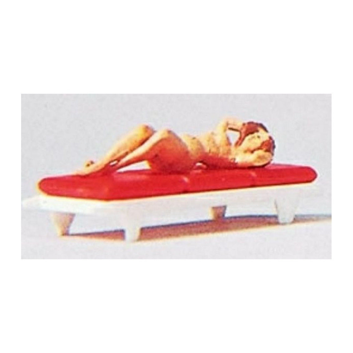 Preiser 29048 HO Scale Individual Figure - Recreation Sun Bathing