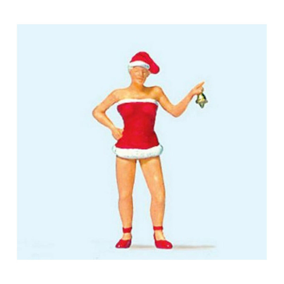 Preiser 29088 HO Scale Christmas Girl with Bell