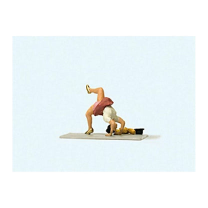 Preiser 29108 HO Scale Performance Artist Going into Head Stand