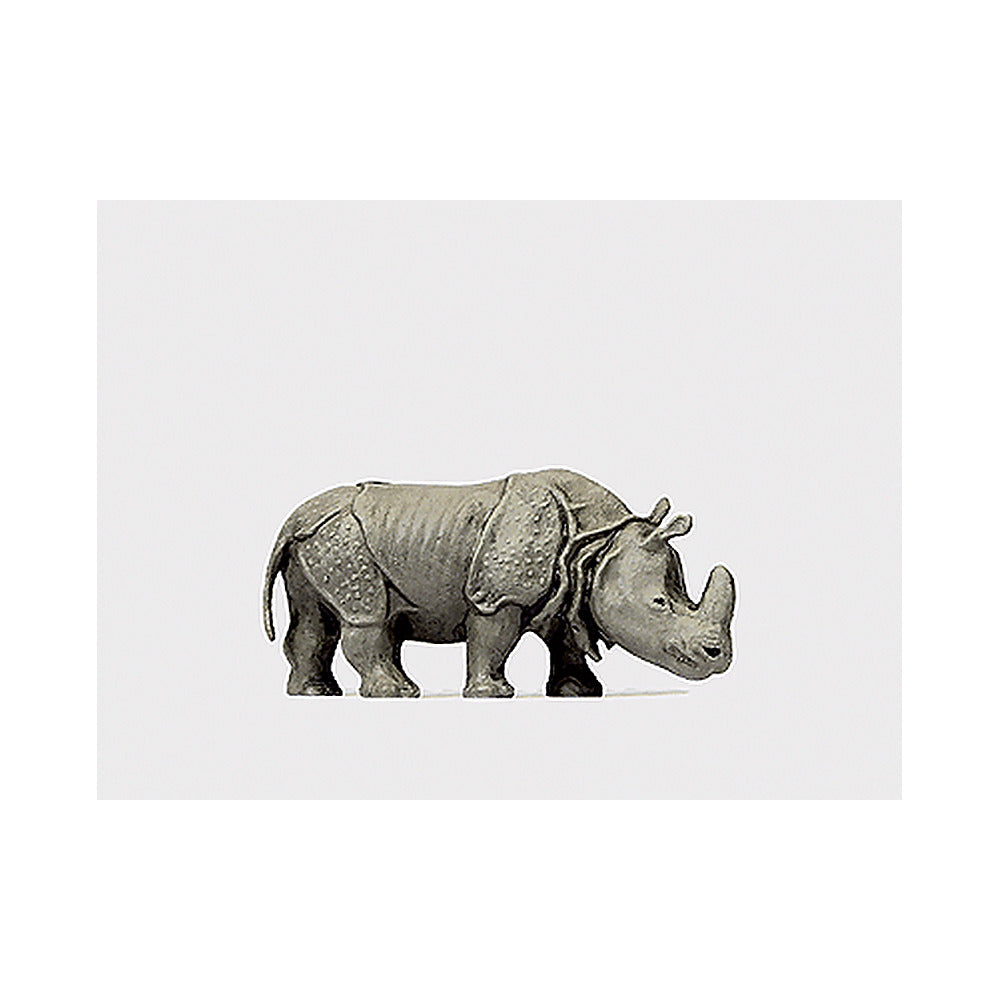 Preiser 29502 HO Scale Animal Indian Rhinoceros #2