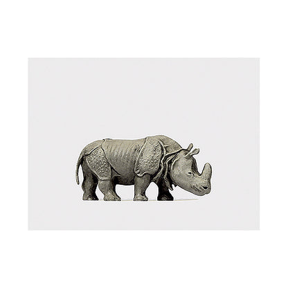 Preiser 29502 HO Scale Animal Indian Rhinoceros #2