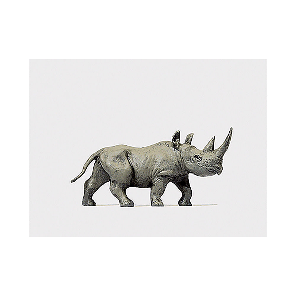 Preiser 29521 HO Scale Animal African Rhinoceros #1