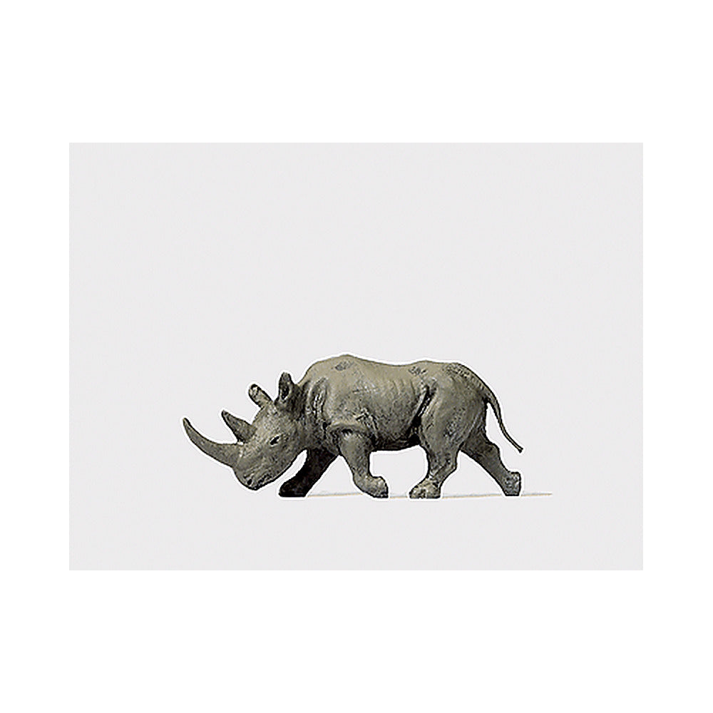 Preiser 29522 HO Scale Animal African Rhinoceros #2