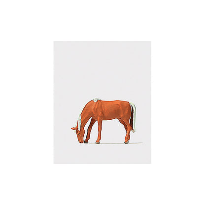 Preiser 29530 HO Scale Animal Grazing Horse