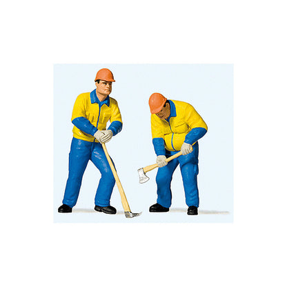 Preiser 44913 G Scale Modern Lumberjacks Set #2 pkg(2)