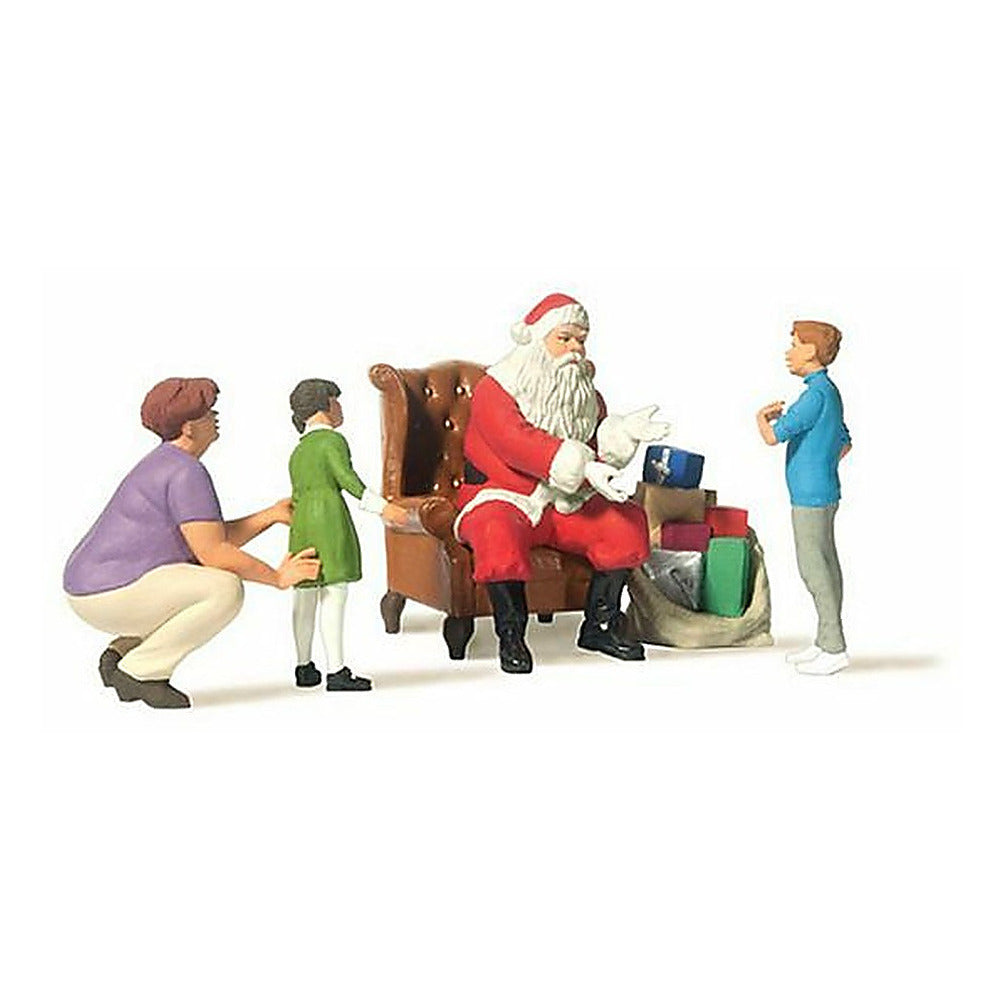 Preiser 44931 G Scale Santa Claus-Father Christmas in Chair, Mother