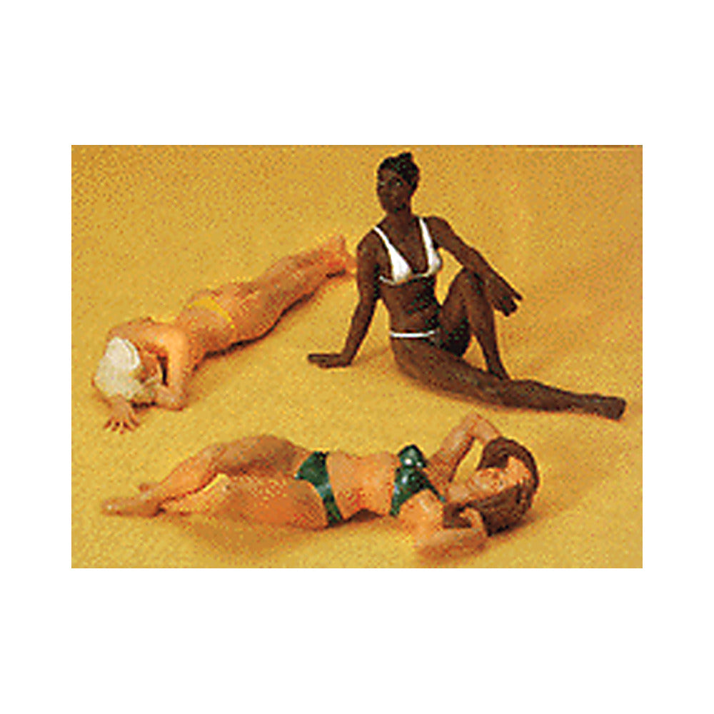 Preiser 45011 G Scale Sunbathing Girls