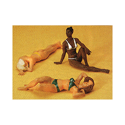 Preiser 45011 G Scale Sunbathing Girls