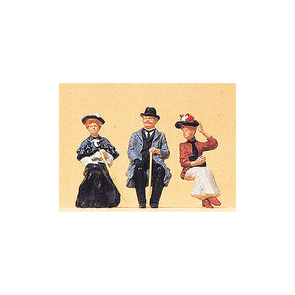 Preiser 45056 G Scale Seated Passengers