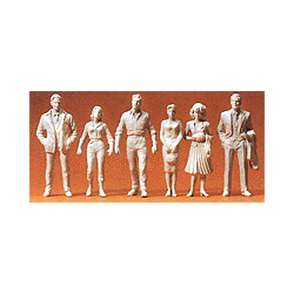 Preiser 45178 G Scale Unpainted Figures Passers-By
