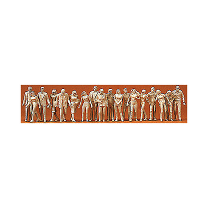 Preiser 65601 O Scale Unpainted Figure Set Passers-By