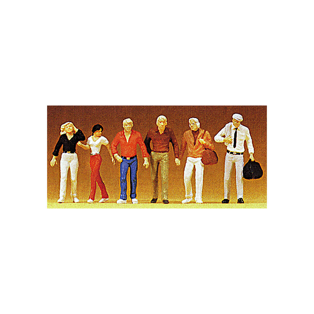 Preiser 68204 1/50 Scale 1/50 Scale Figures People Walking pkg(6)