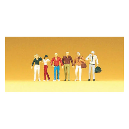 Preiser 74001 1/100 Scale People Walking