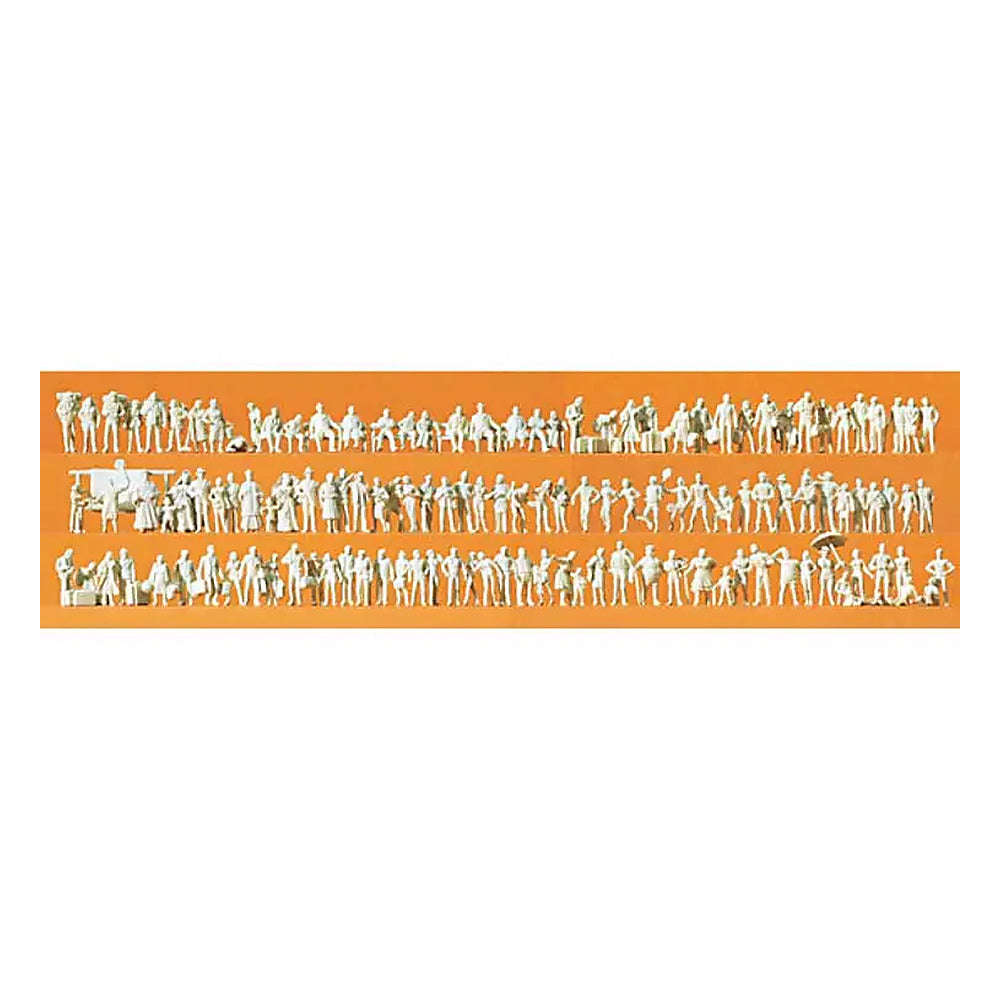 Preiser 79006 N Scale Unpainted Walking People Set