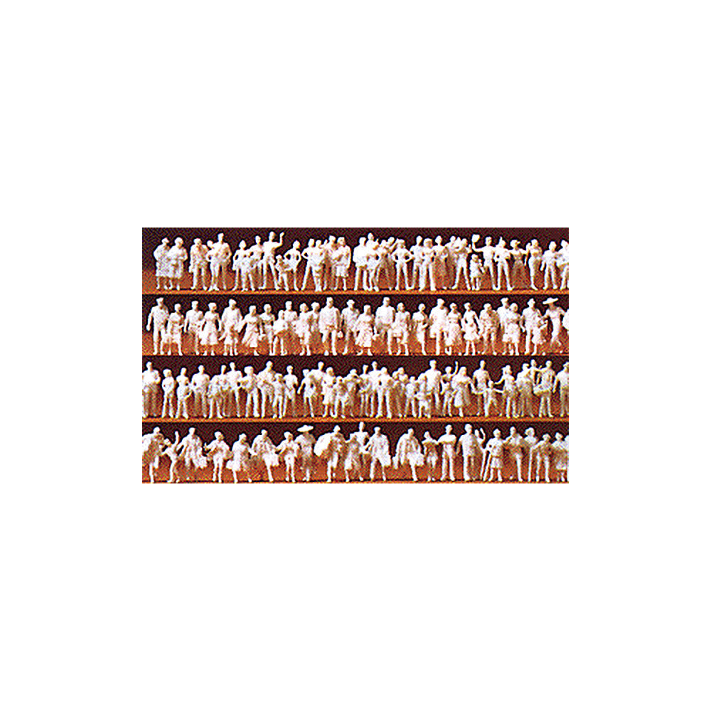 Preiser 79008 N Scale Unpainted Figure Set Passengers pkg(120)