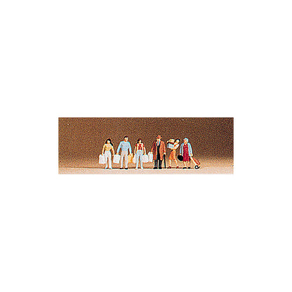 Preiser 79015 N Scale Pedestrians Walking People #1