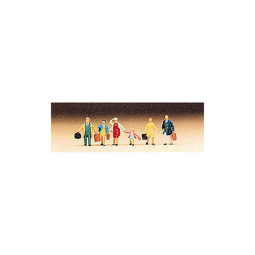 Preiser 79025 N Scale Passengers Large Family