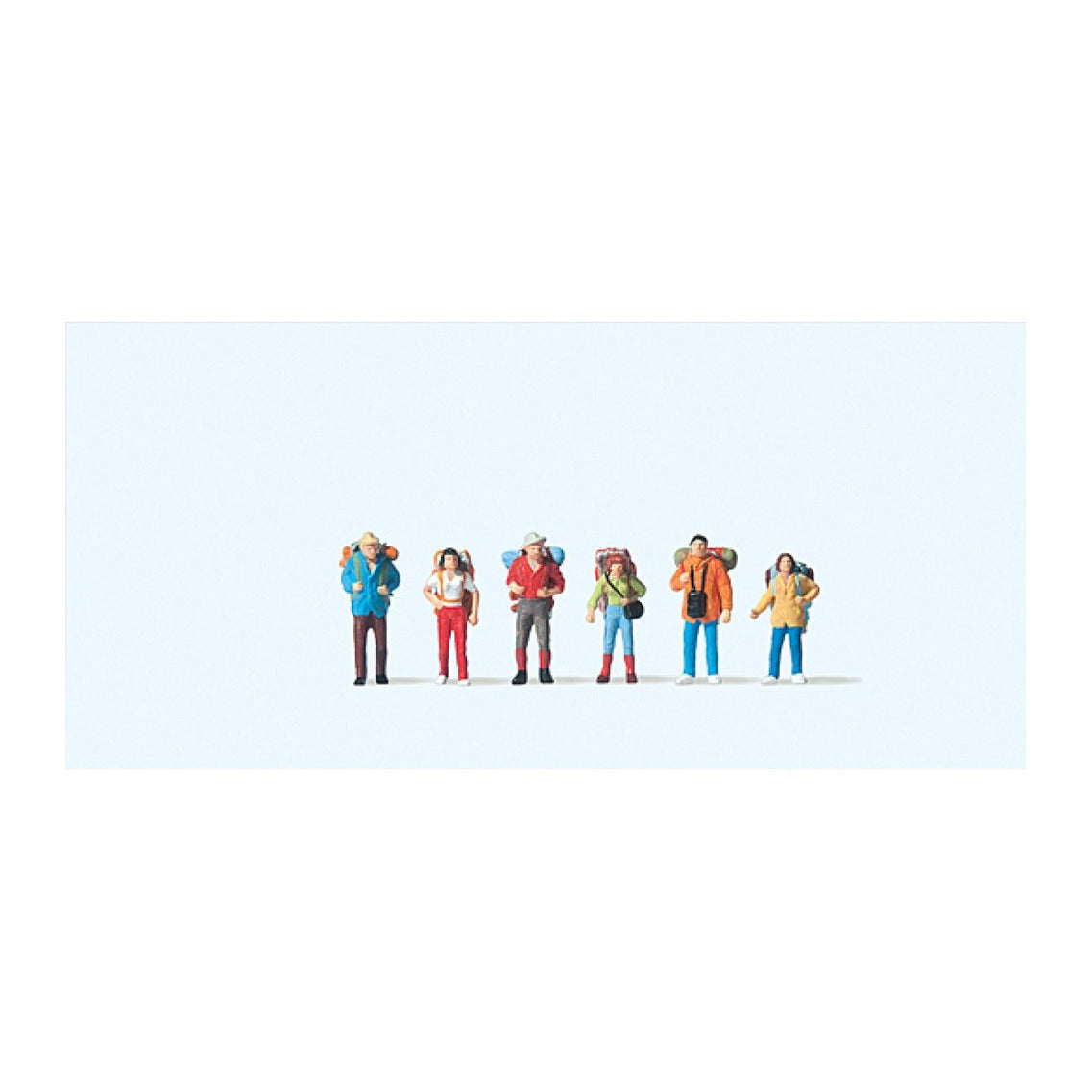 Preiser 79027 N Scale Recreation & Sports Hikers