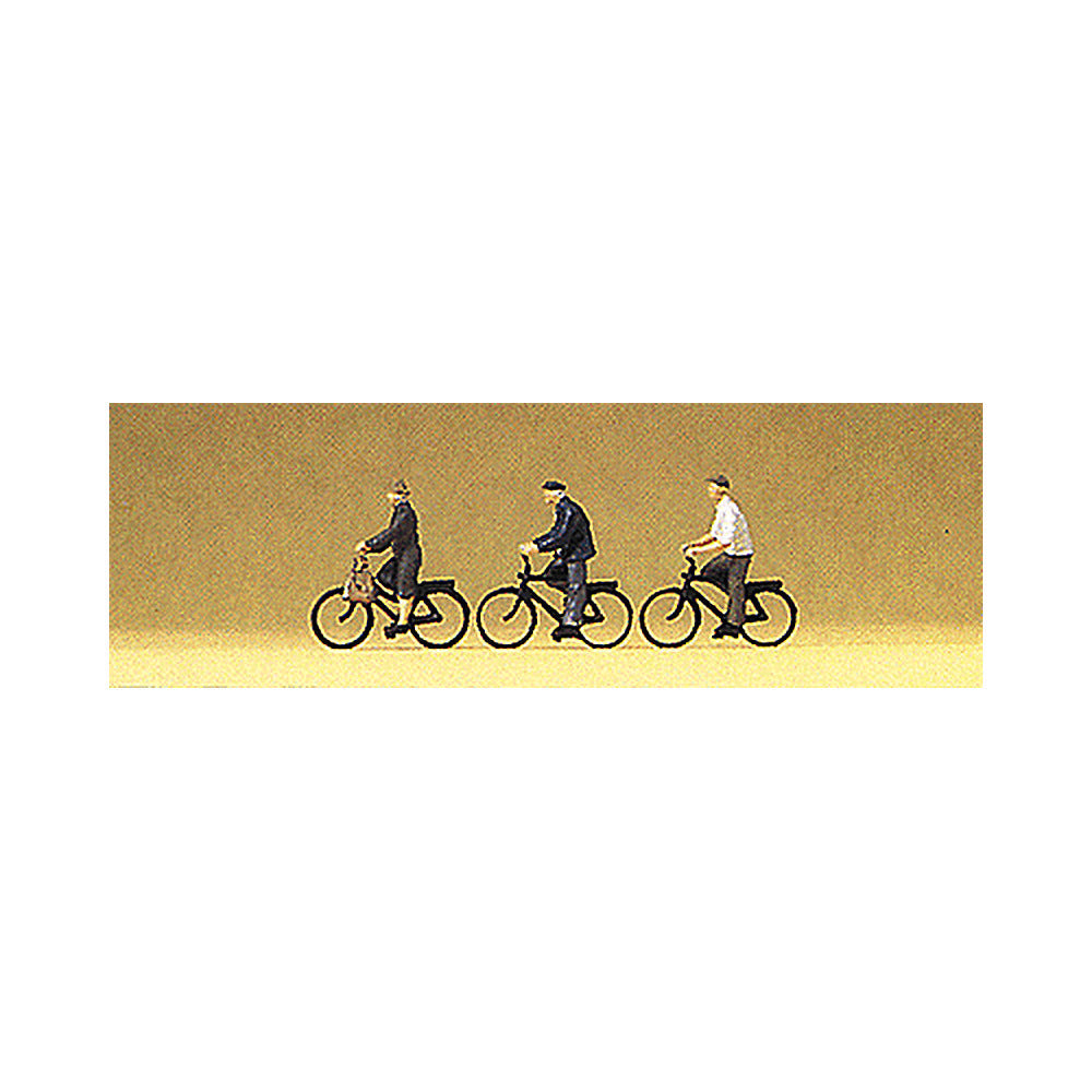 Preiser 79087 N Scale Recreation & Sports Cyclists