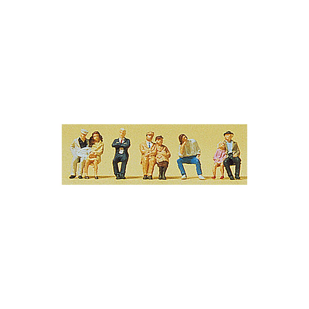 Preiser 79123 N Scale Passengers Seated Passengers Set #1