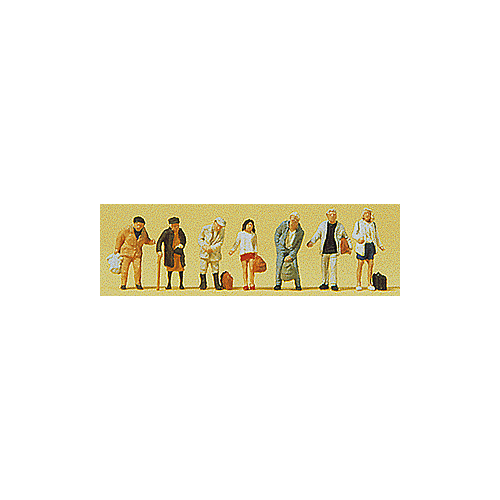 Preiser 79126 N Scale Pedestrians Standing Commuters