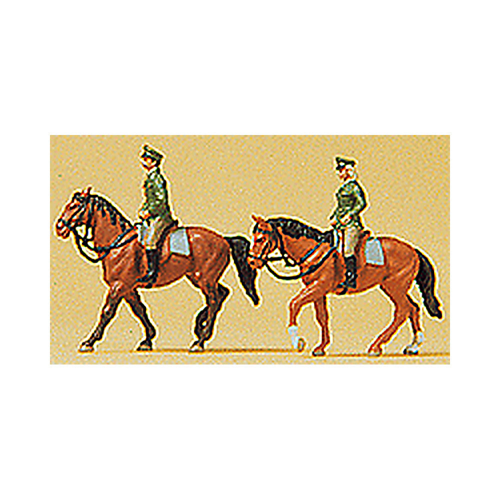 Preiser 79139 N Scale People Working German Mounted Police