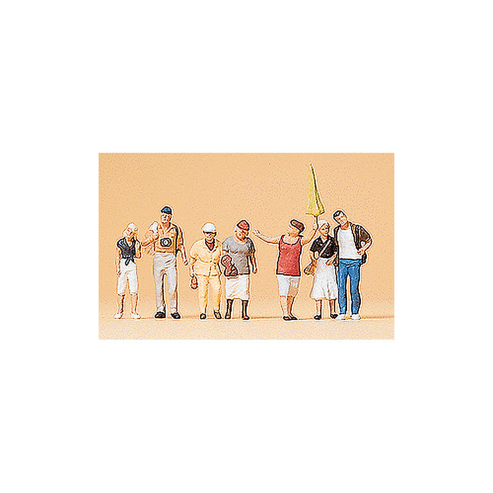 Preiser 79163 N Scale Pedestrians Guide w/Tourists