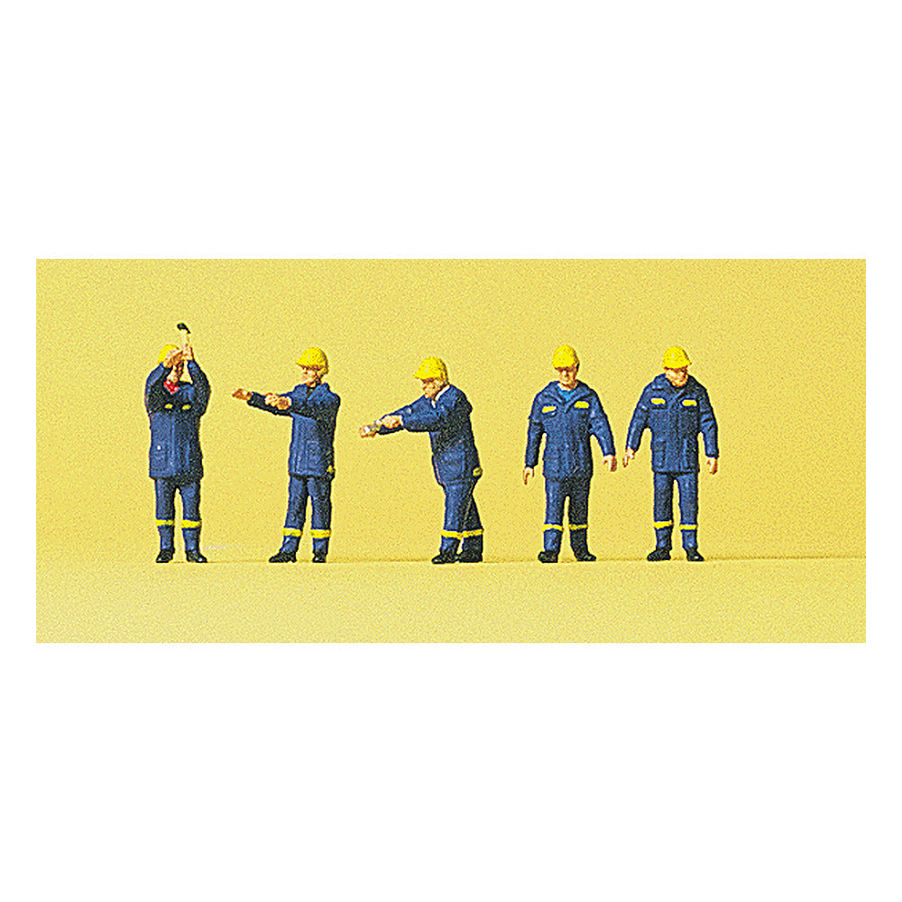 Preiser 79180 N Scale Emergency Workers THW Federal Technical
