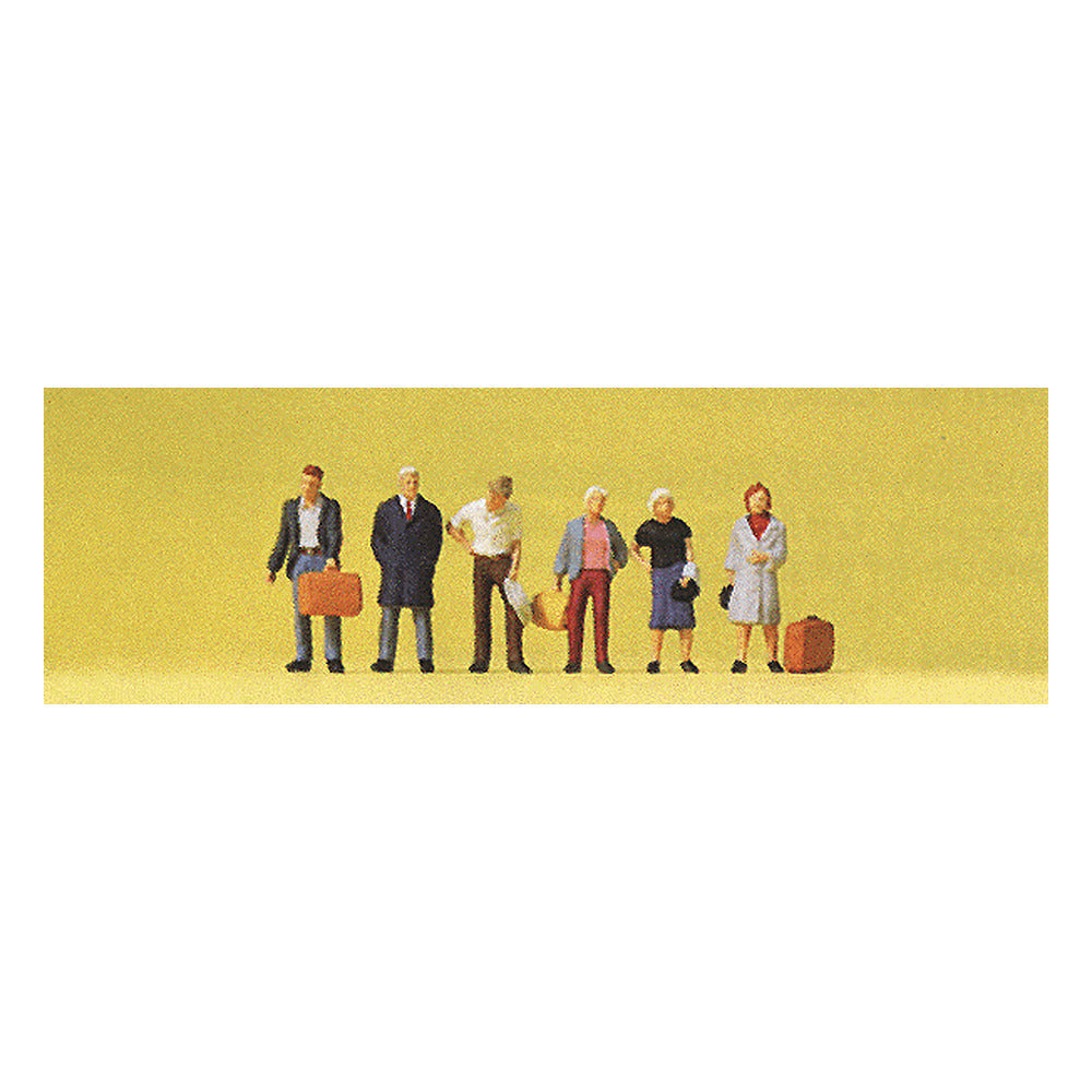 Preiser 79187 N Scale Pedestrians Standing Travellers