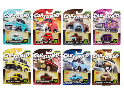 Mainline 2025 Series 4 Set of 8 Pieces Diecast Model Cars by CarTuned  free shipping USA