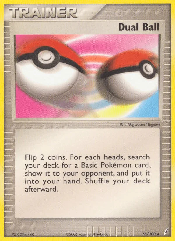 Dual Ball (78/100) [EX: Crystal Guardians]