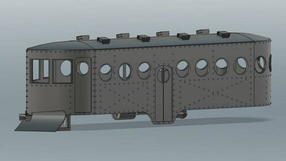 SJP-BS01 On30 Mckeen railcar