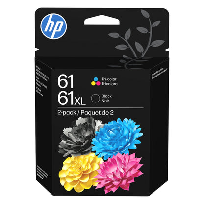 New, Pre-Owned - HP 61XL Black and 61 Color Ink Cartridge