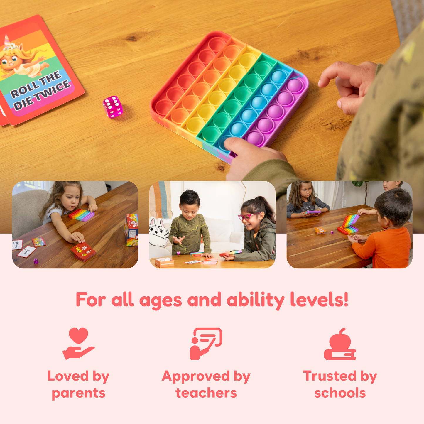 Sight Words + Extra Rainbow Mats