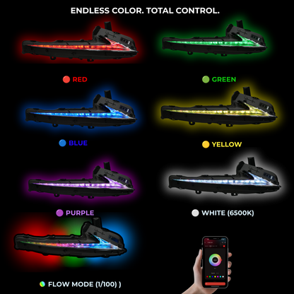 Lexus IS Multicolor Flow Series DRL Boards (2014-2020)