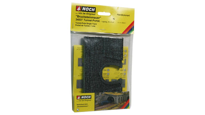 Noch 34937 N Scale Single-Track Tunnel Portal, Quarrystone