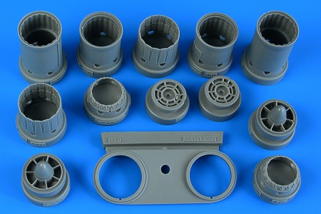 Aires 4877 1/48 RA5CV Vigilante Exhaust Nozzle Late For TSM (Resin)