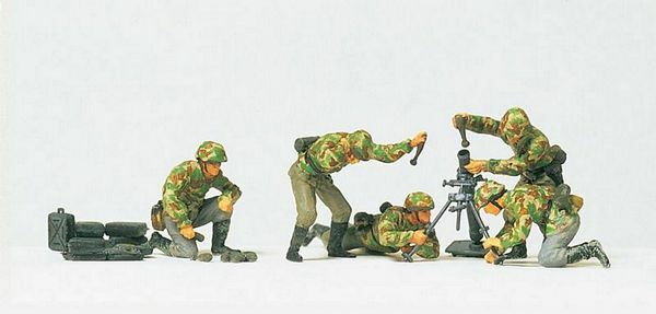 Preiser 16541 HO Scale Military - Former German Army WWII - Unpainted