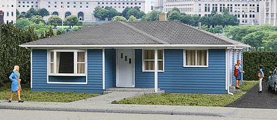 Walthers Cornerstone 3775 HO Framed Ranch Tract House Kit