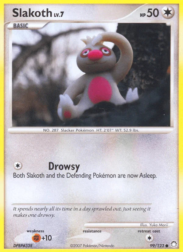Slakoth (99/123) [Diamond & Pearl: Mysterious Treasures]