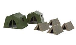Walthers SceneMaster 949-4165 HO Camping Tents Set