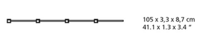 Piko 62288 G Scale Brick Factory Walls