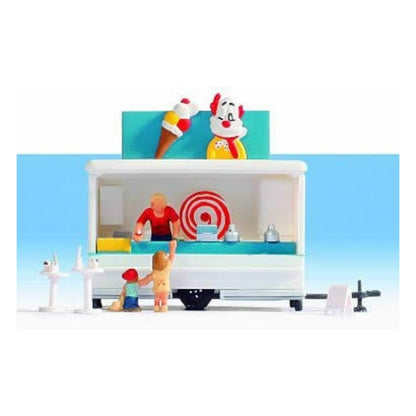 Noch 16732 HO Scale Ice Cream Concession Trailer - Kit