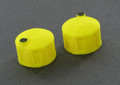 3D To Scale 64-325-Y 1/64 – Bulk Fluid Tank 2pk Yellow Utility Model