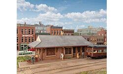 Walthers Cornerstone 933-3553 HO Pennsylvania Brick Station Kit